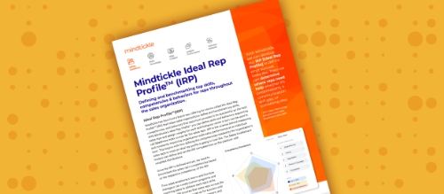 Mindtickle Ideal Rep Profile